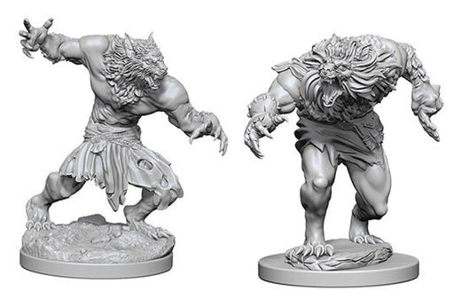 Dungeons & Dragons Nolzur`s Marvelous Unpainted Miniatures: W4 Werewolves Miniatures NECA   