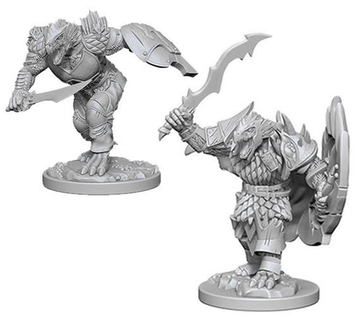 Dungeons & Dragons Nolzur`s Marvelous Unpainted Miniatures: W4 Dragonborn Male Fighter Miniatures NECA   