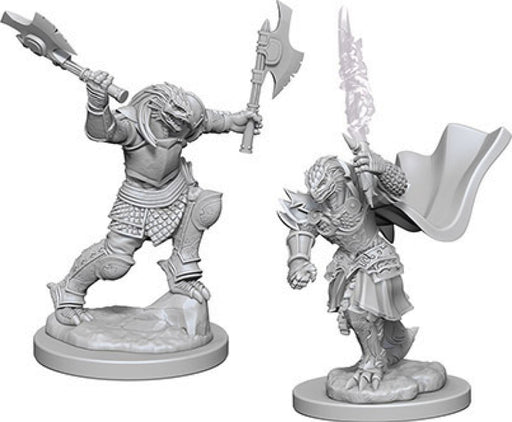 Dungeons & Dragons Nolzur`s Marvelous Unpainted Miniatures: W4 Dragonborn Female Fighter Miniatures NECA   