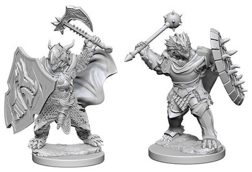 Dungeons & Dragons Nolzur`s Marvelous Unpainted Miniatures: W4 Dragonborn Male Paladin Miniatures NECA   