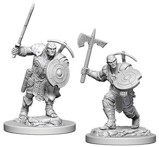 Dungeons & Dragons Nolzur`s Marvelous Unpainted Miniatures: W4 Earth Genasi Male Fighter Miniatures NECA   