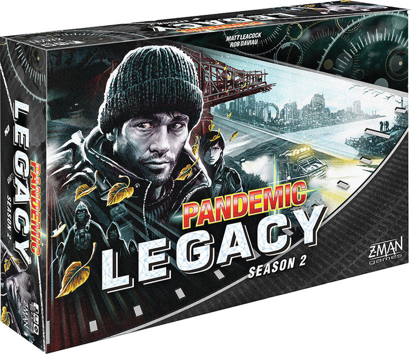 Pandemic: Legacy Season 2 - Black (stand alone) Board Games ASMODEE NORTH AMERICA   