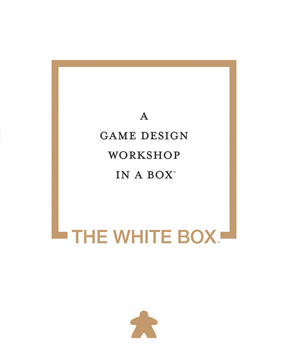 The White Box: A Game Design Kit In a Box Board Games ATLAS GAMES   