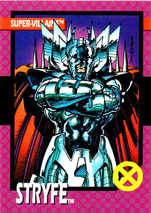 Marvel X-Men 1992 - 058 -  Stryfe Vintage Trading Card Singles Impel   
