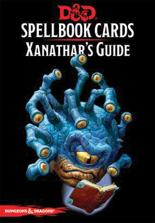 Dungeons and Dragons RPG: Spellbook Cards - Xanathar`s Guide Deck (95 cards) RPG BATTLEFRONT MINIATURES INC   