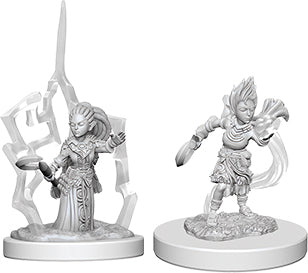 Pathfinder Deep Cuts Unpainted Miniatures: W5 Gnome Female Druid Miniatures NECA   