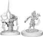 Pathfinder Deep Cuts Unpainted Miniatures: W5 Gnome Female Druid Miniatures NECA   