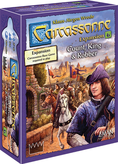 Carcassonne: Expansion 6 - Count/King/Robber Board Games ASMODEE NORTH AMERICA   