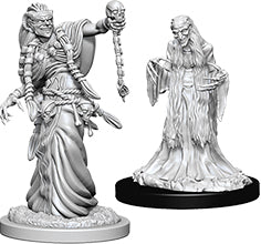 Dungeons & Dragons Nolzur`s Marvelous Unpainted Miniatures: W6 Green Hag & Night Hag Miniatures NECA   