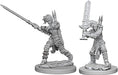 Pathfinder Deep Cuts Unpainted Miniatures: W6 Human Female Barbarian Miniatures NECA   