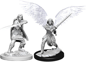 Dungeons & Dragons Nolzur`s Marvelous Unpainted Miniatures: W6 Female Aasimar Fighter Miniatures NECA   