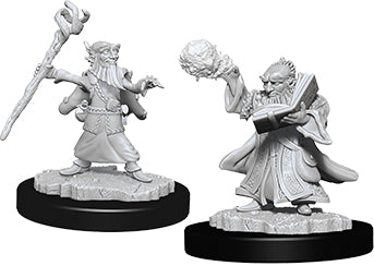 Dungeons & Dragons Nolzur`s Marvelous Unpainted Miniatures: W6 Male Gnome Wizard Miniatures NECA   