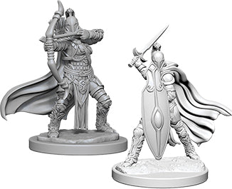 Pathfinder Deep Cuts Unpainted Miniatures: W6 Female Knights / Gray Maidens Miniatures NECA   
