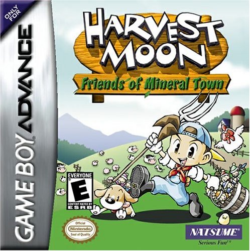 Harvest Moon - Friends of Mineral Town - Game Boy Advance - Loose Video Games Nintendo   