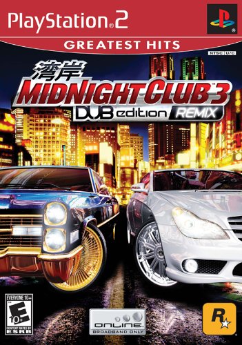 Midnight Club 3 - Dub Edition Remix - Greatest Hits - Playstation 2 - Complete Video Games Sony   