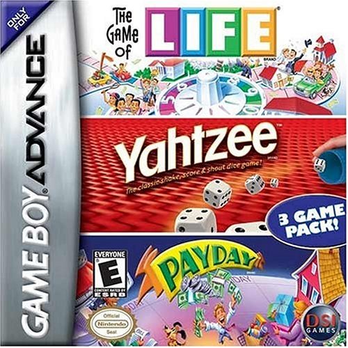 Life Yahtzee Payday - Game Boy Advance - Loose Video Games Nintendo   