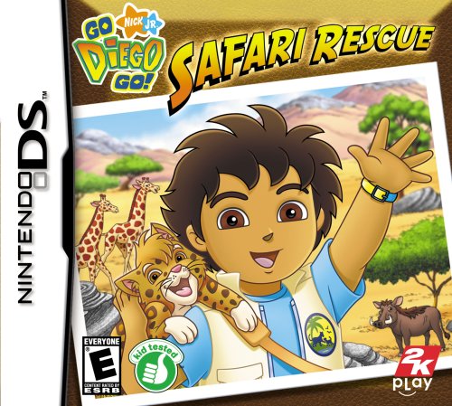 Go Diego Go! - Safari Rescue - DS - Complete Video Games Nintendo   