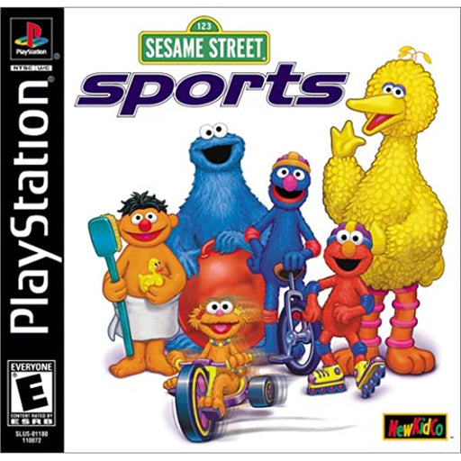 Sesame Street Sports - Playstation 1 - Complete Video Games Sony   
