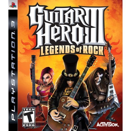 Guitar Hero III - Legends of Rock - Playstation 3 - Complete Video Games Sony   