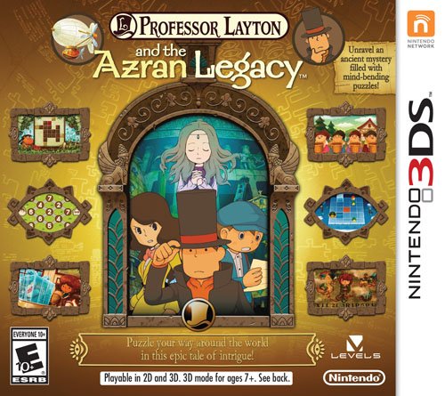 Professor Layton and the Azran Legacy - 3DS - Complete Video Games Nintendo   