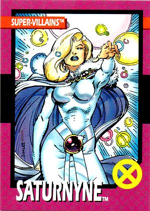 Marvel X-Men 1992 - 064 -  Saturnyne Vintage Trading Card Singles Impel   