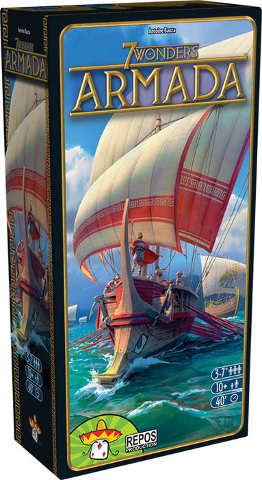 7 Wonders: Armada Expansion Board Games ASMODEE NORTH AMERICA   