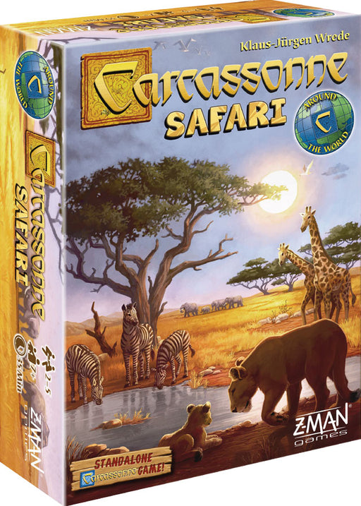 Carcassonne: Safari (stand alone) Board Games ASMODEE NORTH AMERICA   