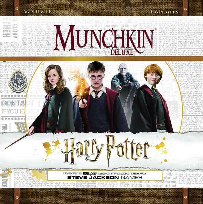 Munchkin: Harry Potter Deluxe Board Games USAOPOLY, INC   