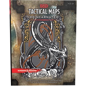 Dungeons and Dragons RPG: Tactics Maps Reincarnated RPG WIZARDS OF THE COAST, INC   