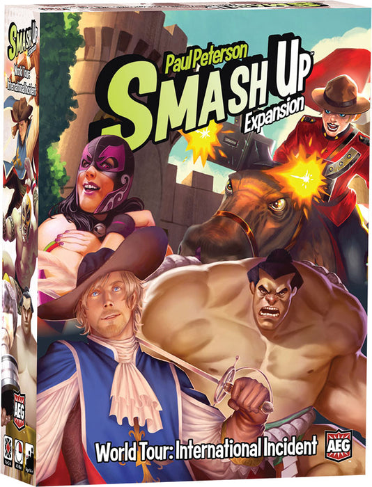 Smash Up: World Tour - International Incident Expansion Board Games ALDERAC ENT. GROUP, INC   