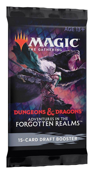 Magic the Gathering CCG: Adventures in the Forgotten Realms Draft Booster Pack CCG WIZARDS OF THE COAST, INC   