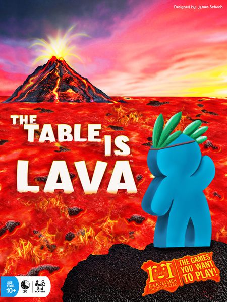 The Table Is Lava Board Games R & R GAMES   