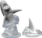 WizKids Deep Cuts Unpainted Miniatures: W9 Shark Miniatures NECA   