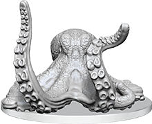 WizKids Deep Cuts Unpainted Miniatures: W9 Giant Octopus Miniatures NECA   