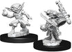 Pathfinder Deep Cuts Unpainted Miniatures: W9 Male Goblin Alchemist Miniatures NECA   