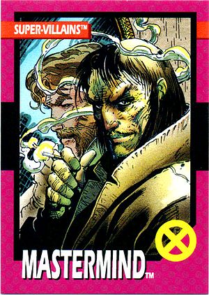 Marvel X-Men 1992 - 068 -  Mastermind Vintage Trading Card Singles Impel   