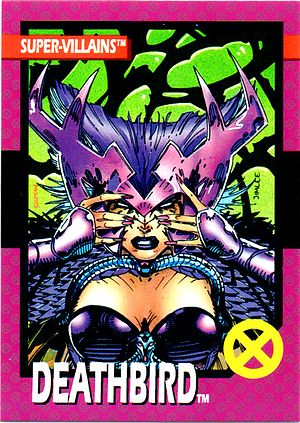 Marvel X-Men 1992 - 069 -  Deathbird Vintage Trading Card Singles Impel