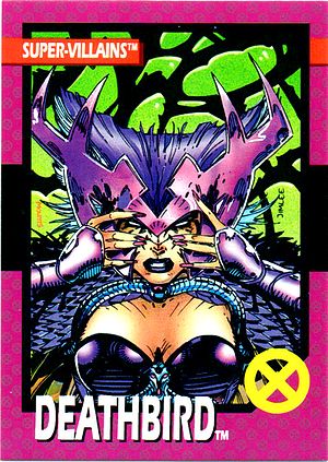 Marvel X-Men 1992 - 069 -  Deathbird Vintage Trading Card Singles Impel   