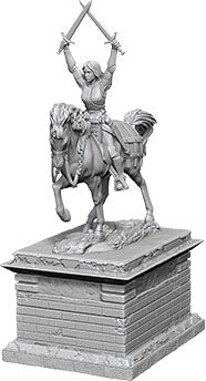 WizKids Deep Cuts Unpainted Miniatures: W10 Heroic Statue Miniatures NECA   