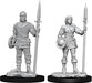 WizKids Deep Cuts Unpainted Miniatures: W10 Guards Miniatures NECA   