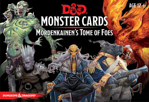 Dungeons and Dragons RPG: Monster Cards - Mordenkainen`s Tome of Foes (109 cards) RPG BATTLEFRONT MINIATURES INC   