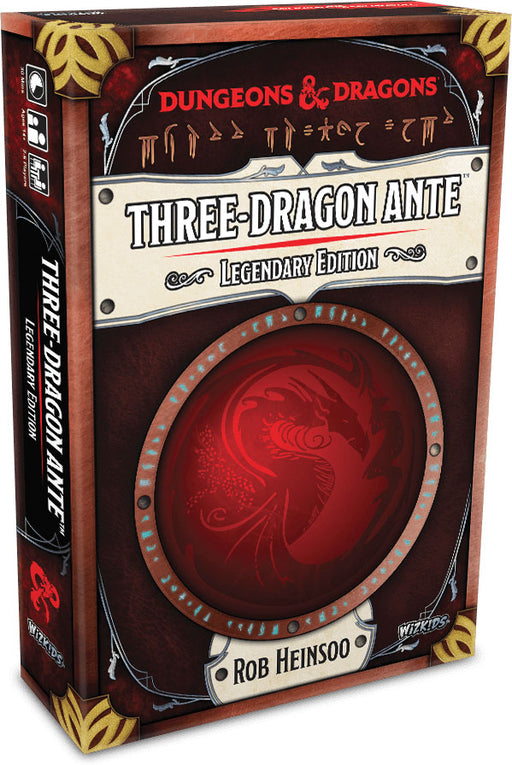 Dungeons and Dragons RPG: Three-Dragon Ante - Legendary Edition Board Games NECA   