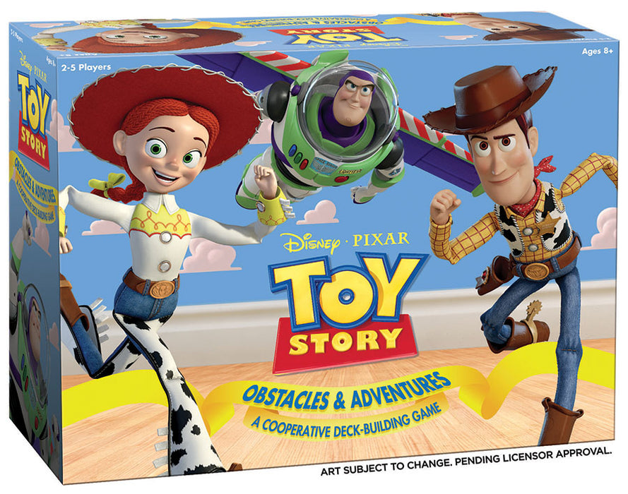 Toy Story Obstacles & Adventures: A Cooperative Deck Building Game Board Games USAOPOLY, INC   