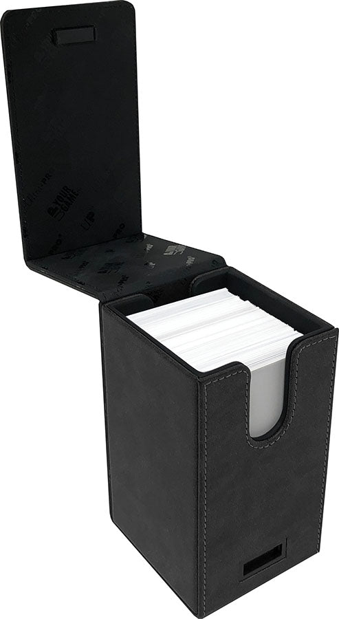 Alcove Tower Deck Box: Suede Collection - Jet Accessories ULTRA PRO INTERNATIONAL, LLC   