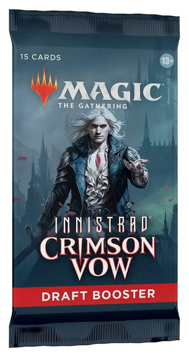 Magic the Gathering CCG: Innistrad - Crimson Vow Draft Booster Pack CCG WIZARDS OF THE COAST, INC   