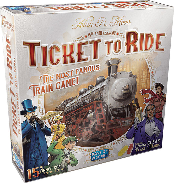 Ticket To Ride: 15th Anniversary Edition Board Games ASMODEE NORTH AMERICA   