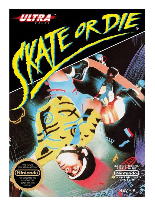 Skate or Die - NES - Complete Video Games Nintendo   