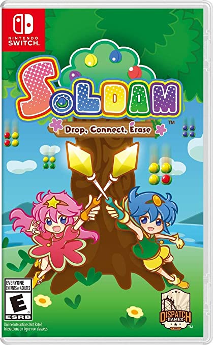 Soldam - Drop, Connect, Erase - Switch - Complete Video Games Nintendo   