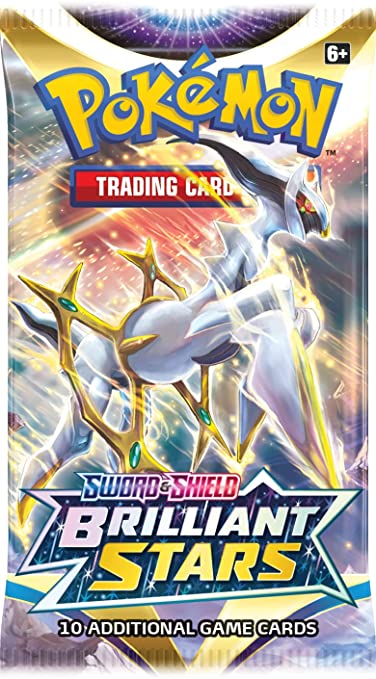 Pokemon TCG: Sword & Shield - Brilliant Stars Booster Pack CCG POKEMON COMPANY INTERNATIONAL   