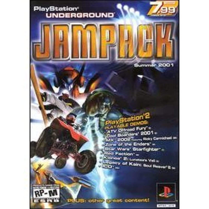 Jampack - Summer 2001 - Playstation 2 - Complete Video Games Sony   